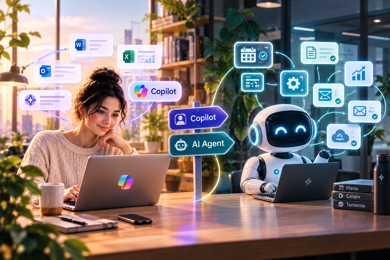 Copilot ve AI Agent Arasındaki Fark Nedir? Hangisi Ne Zaman Kullanılmalı?